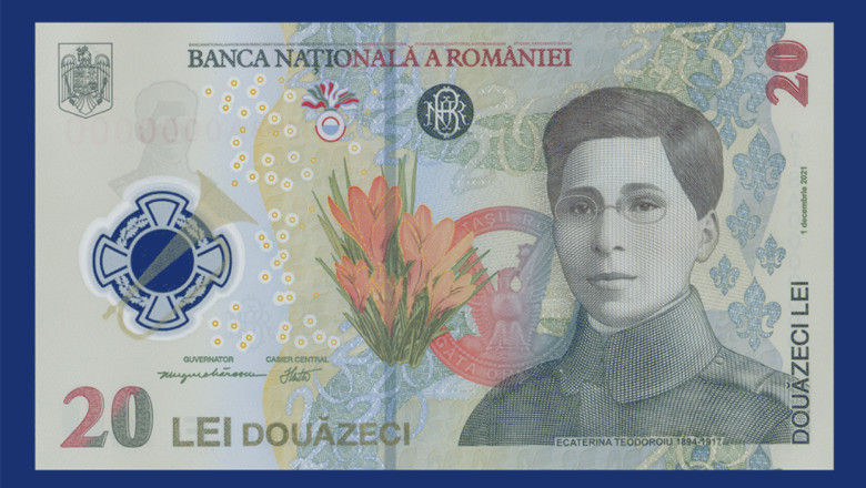 Cine este pe bancnota de 20 lei