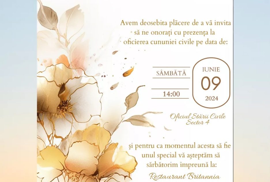 invitații digitale