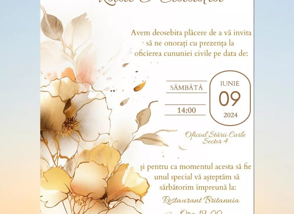 invitații digitale